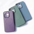 Pikkukuva 3 / 5: Silikonikotelo MagSafella iPhone 15 Plus silikonikotelolle, violetti