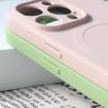 Miniatyrbilde 5 av 6: Silikonetui med MagSafe til iPhone 15 Silikonetui rosa