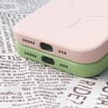Miniatyrbilde 6 av 6: Silikonetui med MagSafe til iPhone 15 Silikonetui rosa
