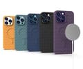 Miniatyrbilde 4 av 4: Flettet deksel til iPhone 14 Pro med MagSafe Woven Case, marineblå