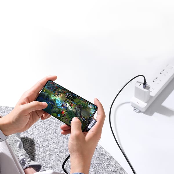 Kulma USB - USB-C-kaapeli 5Gb/s 3A 1m musta