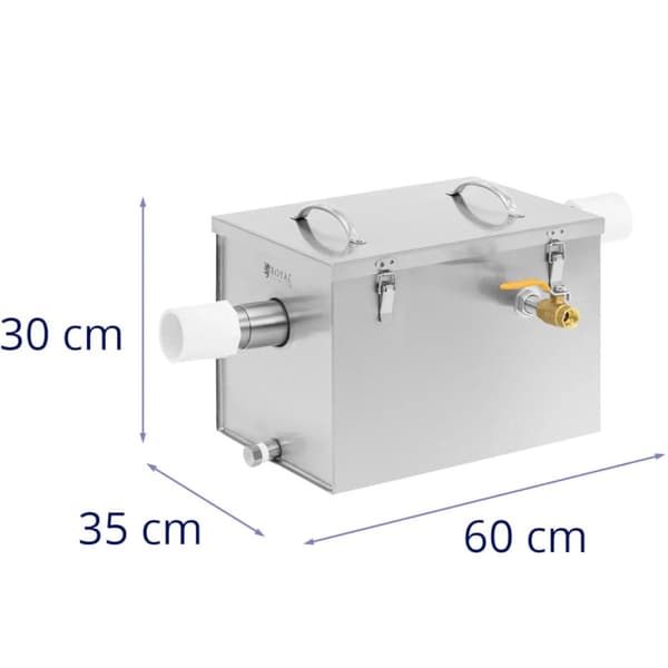 Fedtudskiller under vask til catering, 21 l