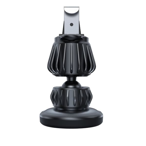 Magnetisk telefonholder for luftventil, mørkegrå
