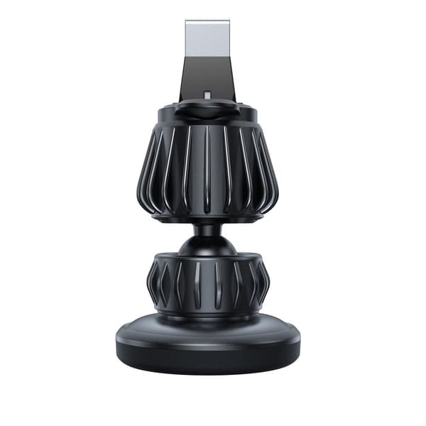 Magnetisk telefonholder for luftventil, mørkegrå