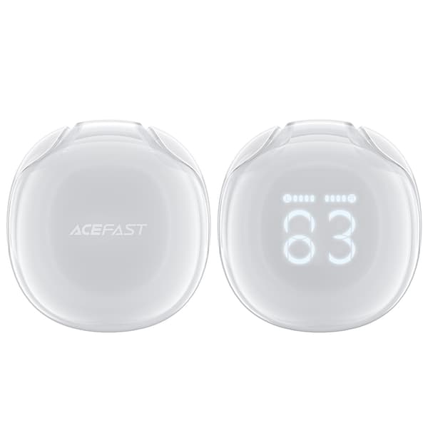 T9 Bluetooth 5.3 in-ear USB-C trådløse hovedtelefoner hvide