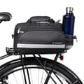 Miniatyrbilde 2 av 5: Sykkelbag med lommer og skulderreim 27L sort