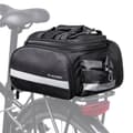 Miniatyrbilde 1 av 5: Sykkelbag med lommer og skulderreim 27L sort