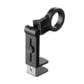 Miniatyrbillede 3 af 6: Magnetisk holder til rejsetelefon til fly, på bord og ryglæn, sort