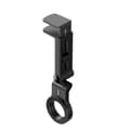Miniatyrbillede 5 af 6: Magnetisk holder til rejsetelefon til fly, på bord og ryglæn, sort
