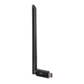Miniatyrbild 8 av 8: Externt USB WiFi 2,4GHz 150Mb/s nätverkskort med 6dBi antenn, svart