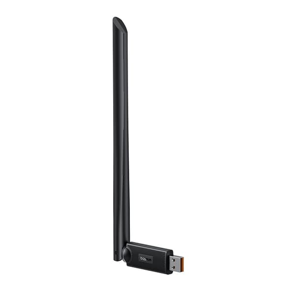Externt USB WiFi 2,4GHz 150Mb/s nätverkskort med 6dBi antenn, svart