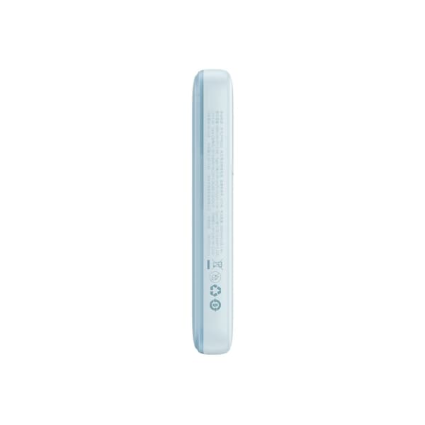 Powerbank med skærm 10000mAh 22,5W Comet Series + USB-A - USB-C kabel 0,3m blå