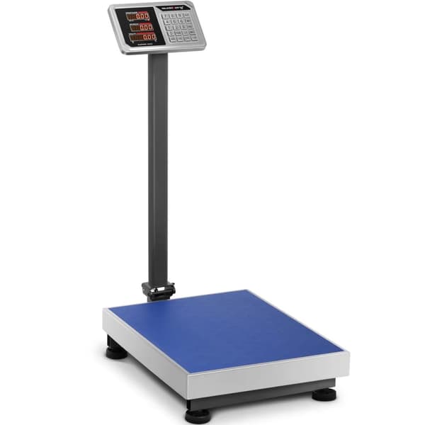 Lagerplattformvekt med LED-telling 45 x 60 cm 150 kg / 20 g