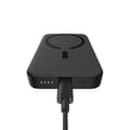 Miniatyrbillede 6 af 6: Mini powerbank 10000mAh med induktiv opladning MagSafe 15W PD QC 20W sort