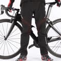 Miniatyrbillede 2 af 4: Termocykelbukser, beskyttelse mod vand og vind, str. S, sort