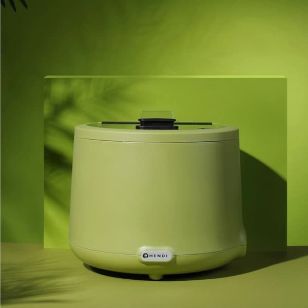 Elektrisk termoskjele til suppe 35-85 C 8 l 500 W - grønn