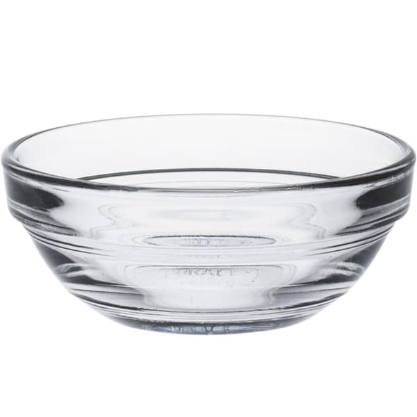 GIGOGNE gennemsigtig skål til saucer og dips, 70 ml - sæt med 4.
