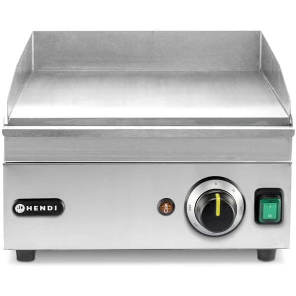 El-grill, glat grillplade, 326 x 445 mm, 2000 W