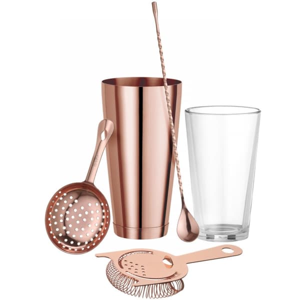 Boston shaker for drinker og cocktailer 0,8 l - kobber