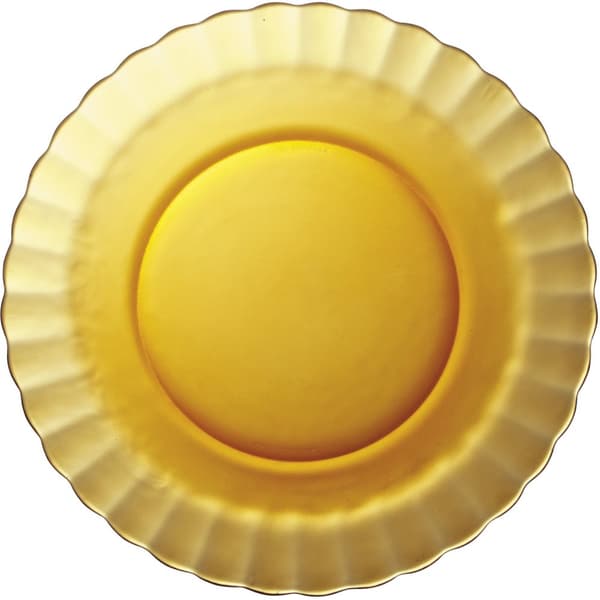Duralex PICARDIE AMBER syvä levy, oranssi 230 x 35 mm - sarja 6 kpl.