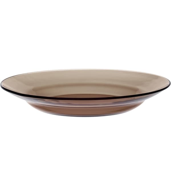Duralex LYS SEPIA dyb tallerken brun 230 x 35 mm - sæt med 6 stk.