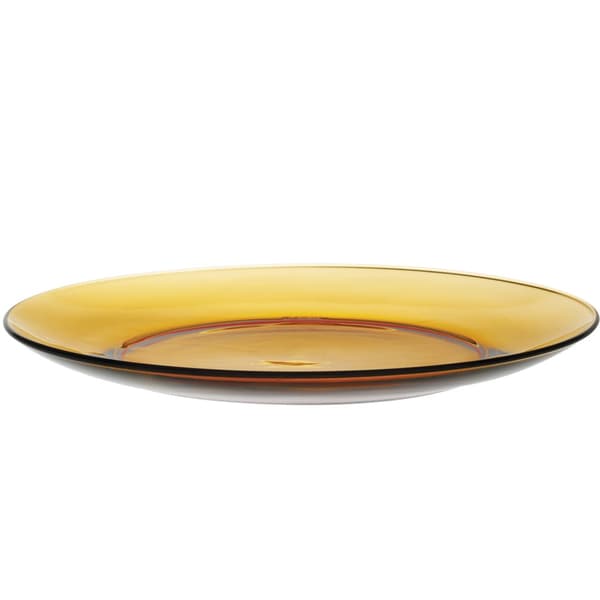 Duralex LYS AMBER tallerkenplade, orange 235 x 20 mm - sæt med 6 stk.
