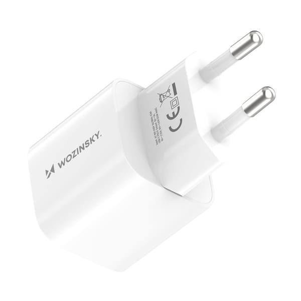 Vegglader 100-240V PD USB-C 20W hvit