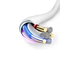 Pikkukuva 4 / 7: USB-A 18W verkkolaturi USB-A - microUSB-kaapelilla, valkoinen