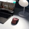 Miniatyrbild 6 av 7: Exakt trådlös USB-mus 2.4GHz Bluetooth 5.0 optisk 4000 DPI röd
