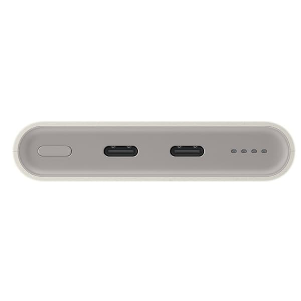 Alkuperäinen FastCharge 2x USB-C 25W 10000mAh virtapankki, beige