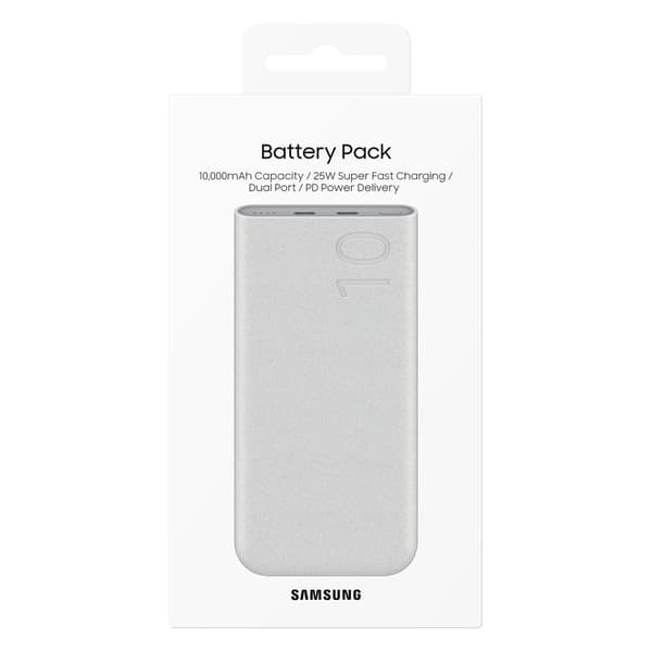 Alkuperäinen FastCharge 2x USB-C 25W 10000mAh virtapankki, beige