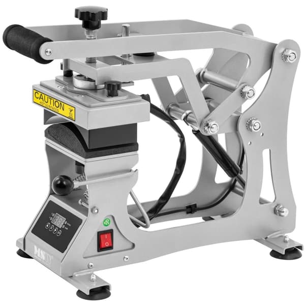 Varmeoverføringspresse for baseballcapser og -hatter LCD 0-250C