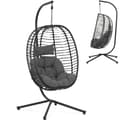 Miniatyrbilde 1 av 6: Hengende kurvstol, hagehuske, opptil 150 kg