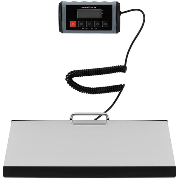 LCD postpaketvåg 35,5 x 40,5 cm 100 kg / 0,05 kg