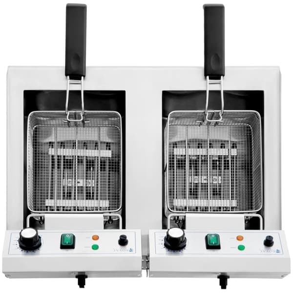 Dobbelt to-kammer frituregryde 2 x 11 l 6000 W