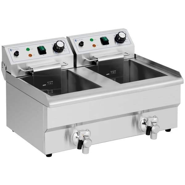 Dobbelt to-kammer frituregryde 2 x 11 l 6000 W
