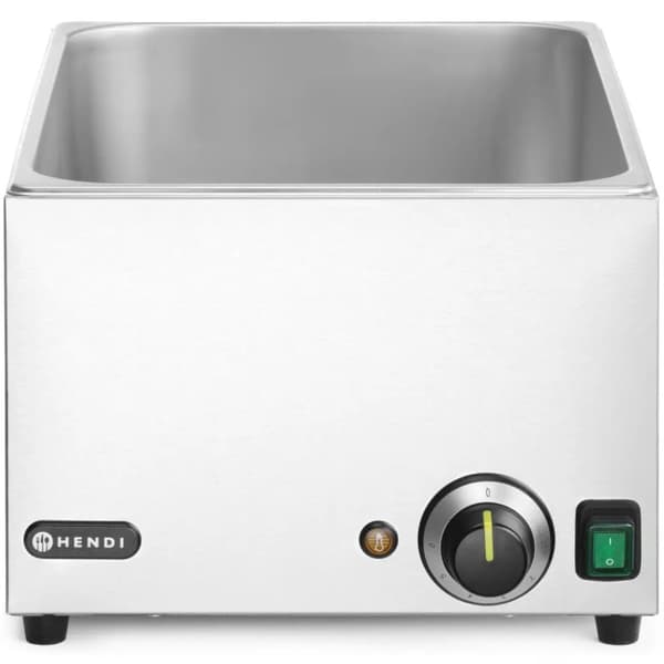 Bain-marie matvarmer 3x GN 1/3 100 mm med lokk 1000 W