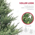 Miniatyrbilde 6 av 10: Kunstig juletre, 180 cm juletre med 1046 tips, stålstativ, flammehemmende, til juledekorasjon, innendørs, grønn