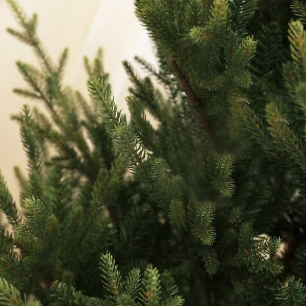 Kunstig juletre, 180 cm juletre med 1046 tips, stålstativ, flammehemmende, til juledekorasjon, innendørs, grønn