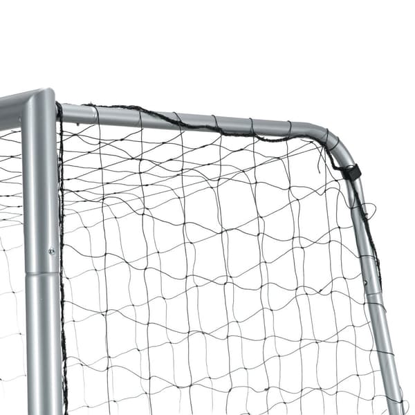 Fotballmål med PE Mesh Fotballmål for barn og voksne 300 x 120 x 200 cm Stål PE Hage Fotballtrening Grå
