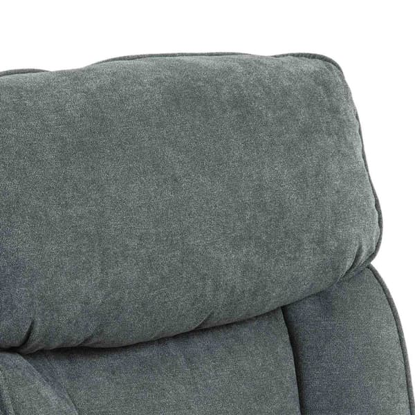 Kontorstol, ergonomisk skrivebordsstol med vippefunktion, hørlook, højdejusterbar PC-stol med drejefunktion, tykke hynder, bæreevne op til 200 kg, til