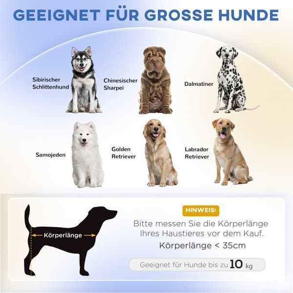Hundesofa, kæledyrssofa Kattesofa med pude, hundeseng til store hunde, hundesofa med hævet design, hundestol med træben, grå, 98 x 67 x 25 cm