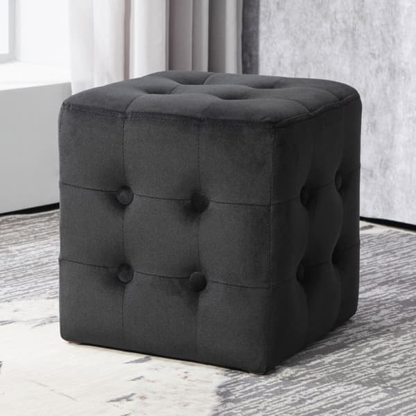 3-delt sett med oppbevaringsplass, 2 x krakker, polstret setebryst, fotskammel, oppbevaringsboks, fotstøtte, lastekapasitet opptil 130 kg, mikrofiber,