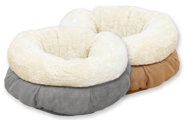 AFP Lammeuld Donut Bed TAN