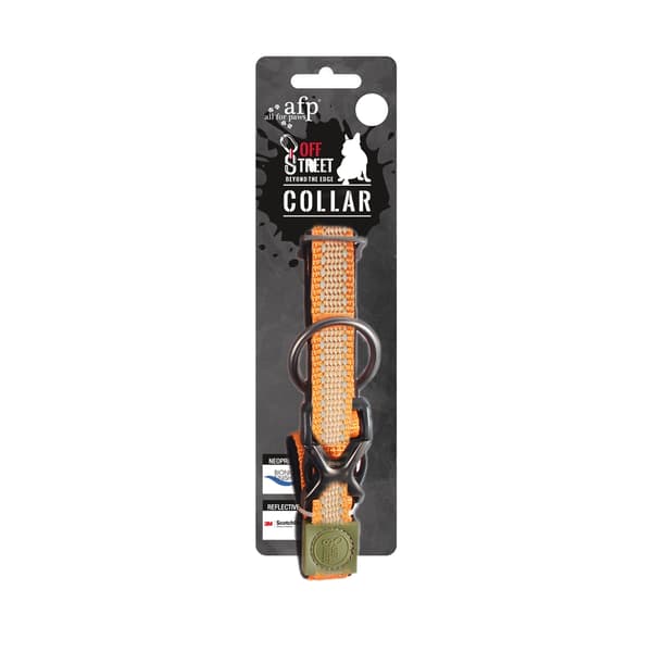AFP Off Street hundhalsband Tangerine L