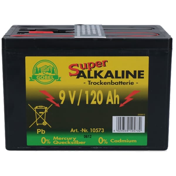 Batteri Durobat 9V/120Ah (H11,4 x L16,6 x B11,2 cm)