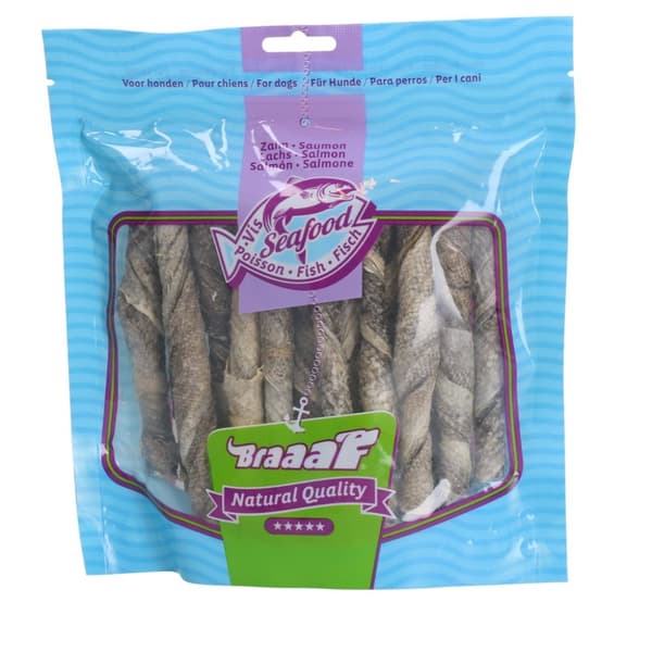 Braaaf Salmon Roll pinner 12cm - 175 gram