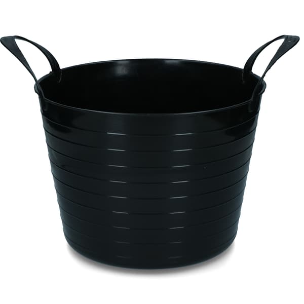 Skovl V-Trug Flexi sort 40 l