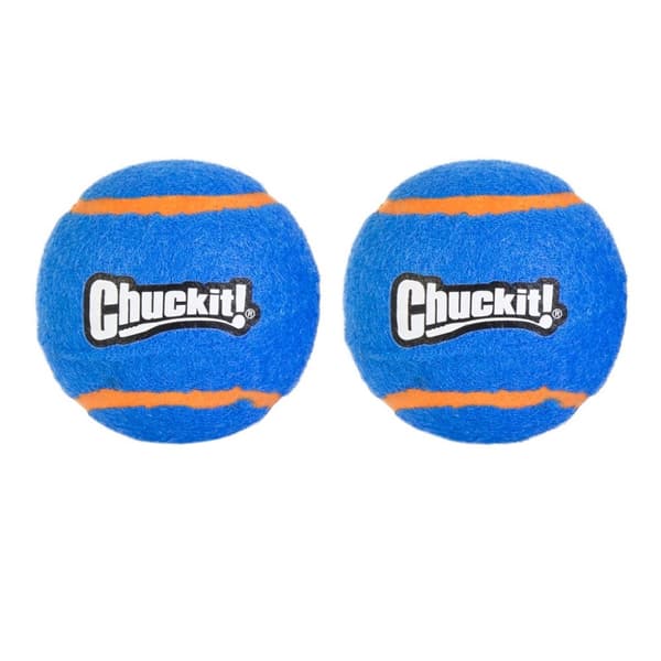 Chuckit Squeaker tennisbold sm 2pk