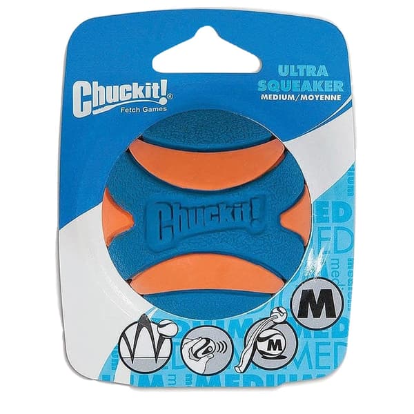 Chuckit Ultra Squeaker Ball M 6 cm 1 kpl.